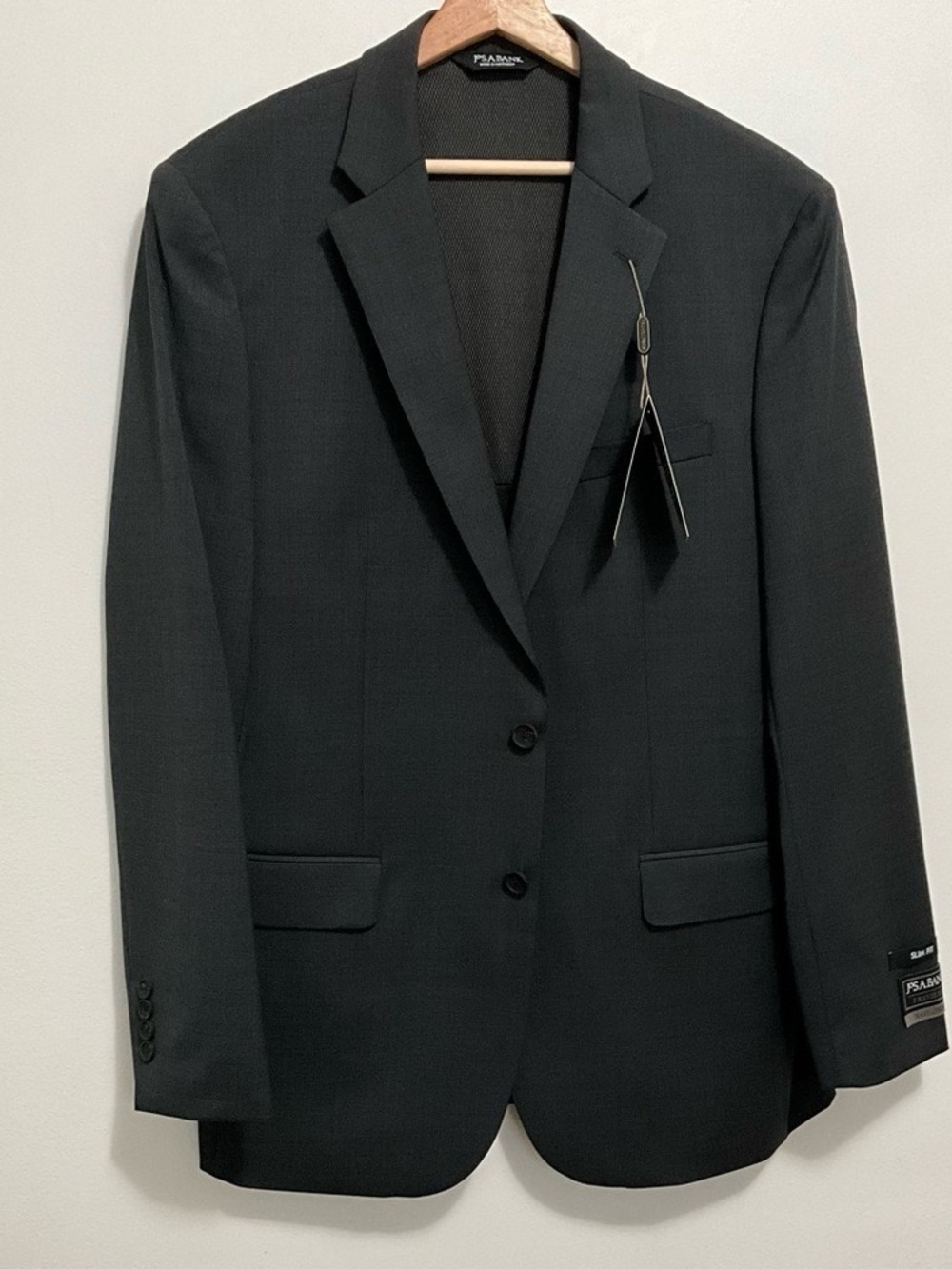 Jos A Bank Travel Tech Slim Fit Graphite Jacket - Picture 3 of 6